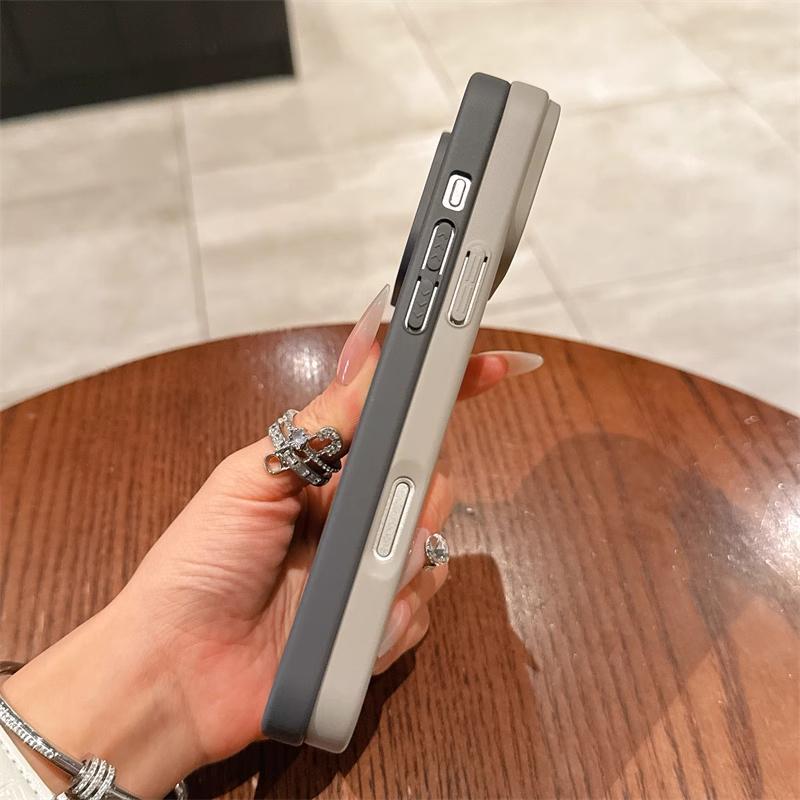 Ультратонкий простой чехол для беспроводной зарядки Magsafe с магнитным покрытием для iPhone 16 15 14 Plus 13 12 Pro Max 11, матовый твердый чехол