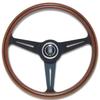 Рулевое колесо NARDI CLASSIC WOOD Дерево Черные спицы Кнопка сигнала и Сигнальное кольцо в комплекте 360мм N122 &