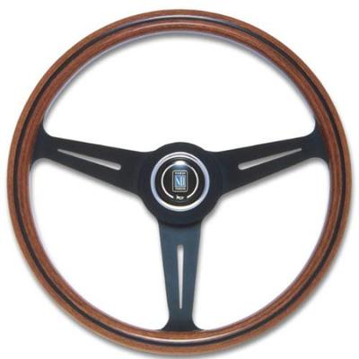 Рулевое колесо NARDI CLASSIC WOOD Дерево Черные спицы Кнопка сигнала и Сигнальное кольцо в комплекте 360мм N122 &