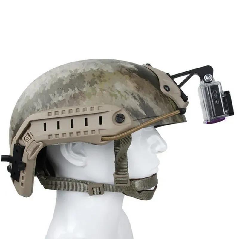 Tactical Helmet Adapter Stand Front Action Camera Fixed Install Mount for Gopro Hero Military Airsoft Helmet Accessories
