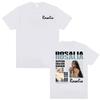 Singer Rosalia LUX New Album Tour Merch Tshirts Men Women Clothing Fashion Summer T Shirt High Quality Casual ONeck Tshirt