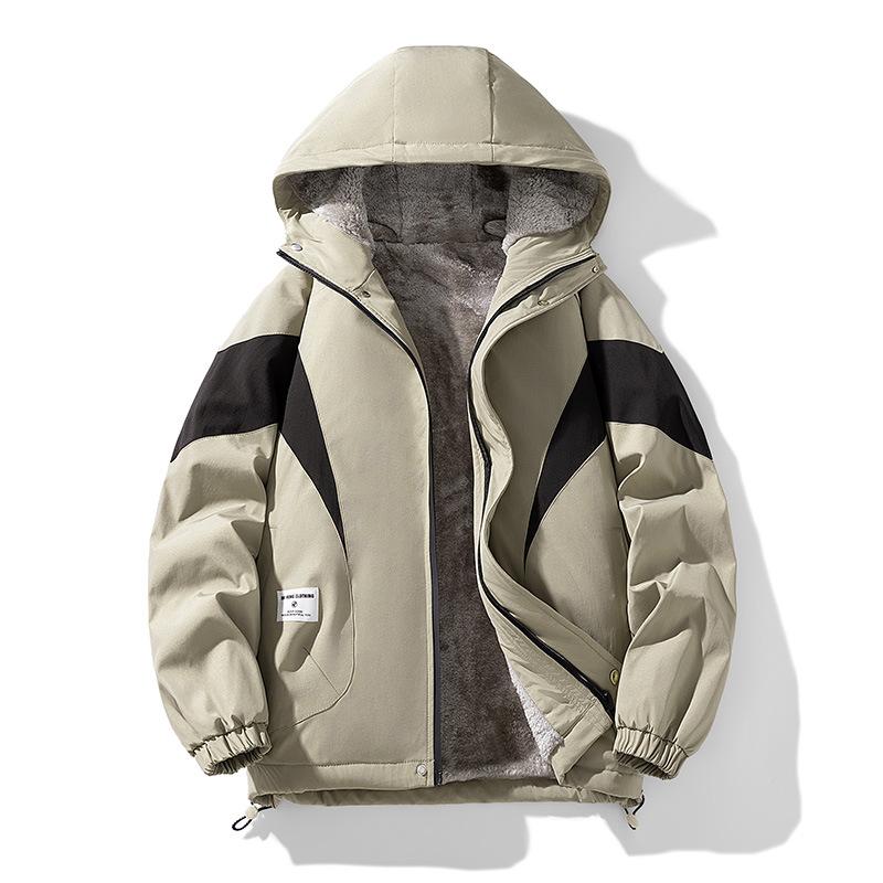 Куртка большого размера, мужская свободная рабочая одежда с капюшоном, одежда для активного отдыха в горном стиле, штурмовая куртка больших размеров, повседневная куртка
