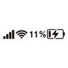 Магазин оригинальных дизайнов [Уровень заряда батареи] Jimny Вырезаемая наклейка 15 см x