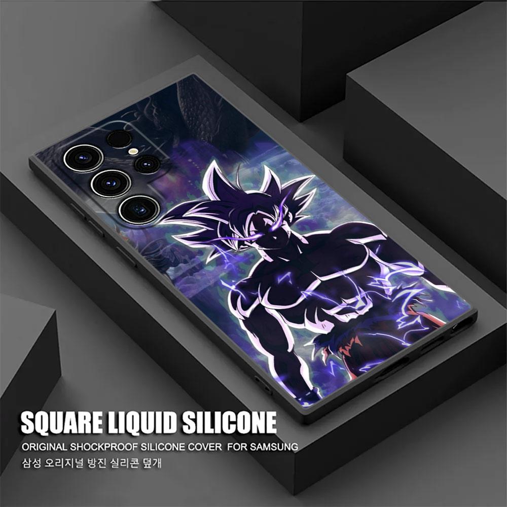 Goku Vegeta Super Saiyans Anime Phone Case For Samsung Galaxy S25 S24 S23 S20 S21 FE S26 S22 Ultra 5G S26 Plus S25FE Soft Cover