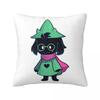 Deltarune Ralsei Наволочка Печать Полиэстер Чехол для Подушки Подарок Чехол для Подушки Сиденье Молния 45*45см