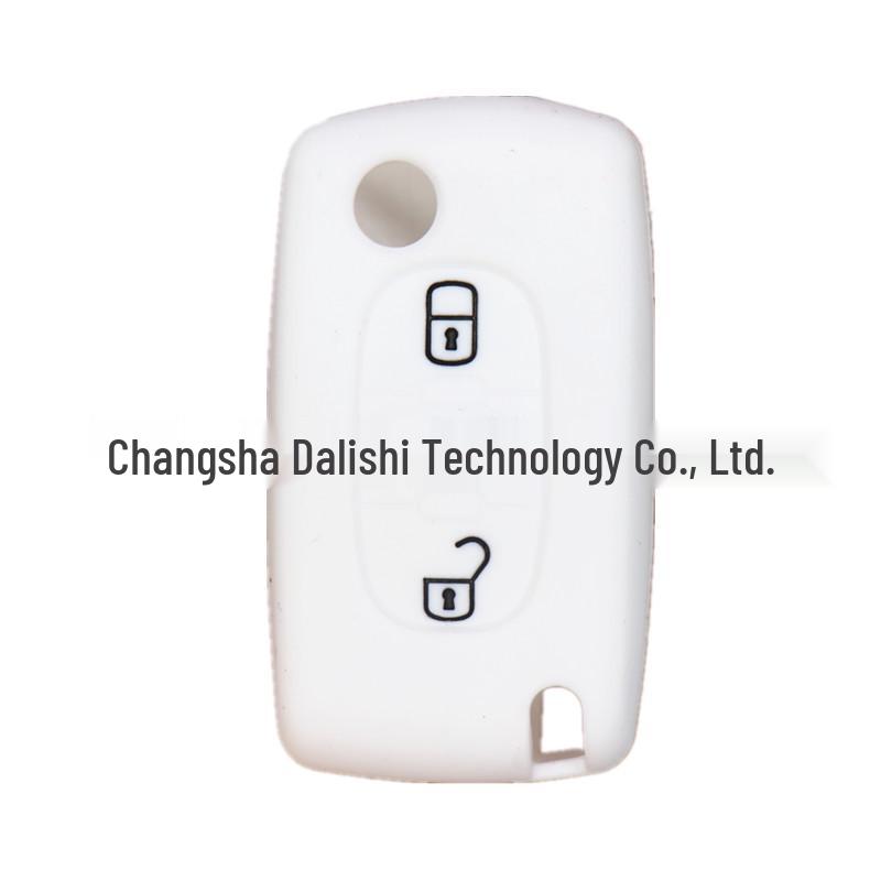 Silicone Key Cover for Peugeot Citroen 3-Button Remote