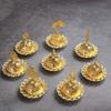 Gold Mini Censer Holder Zinc Zinc Alloy Aromatherapy Burner Creative Metal Incense Burner  Middle East