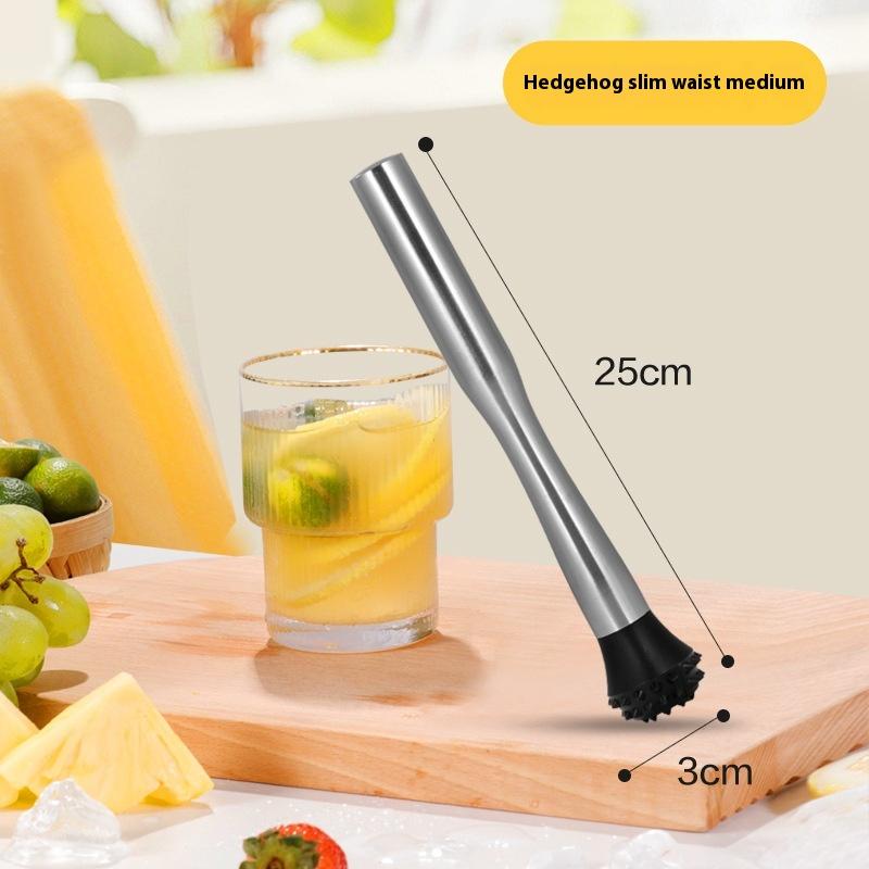 Молоток для лимона из нержавеющей стали, дробленый фруктовый мороженый, бар для молока, чая, дробилка для коктейлей, палочка для смешивания