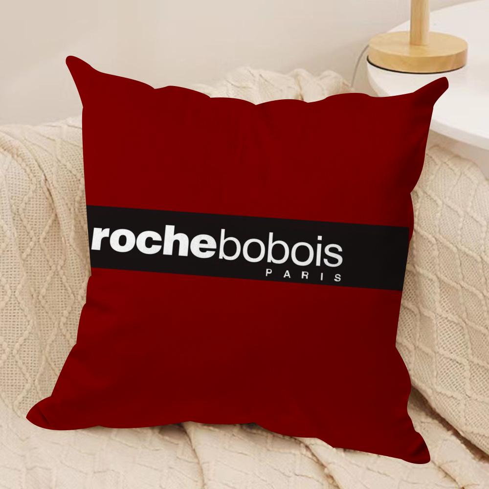 R-Roche Мода B-Bobois Наволочка для подушки Мягкий плюш Двусторонняя печать Декоративная подушка для дивана Наволочка | Всесезонная Прочная Декор Подарок