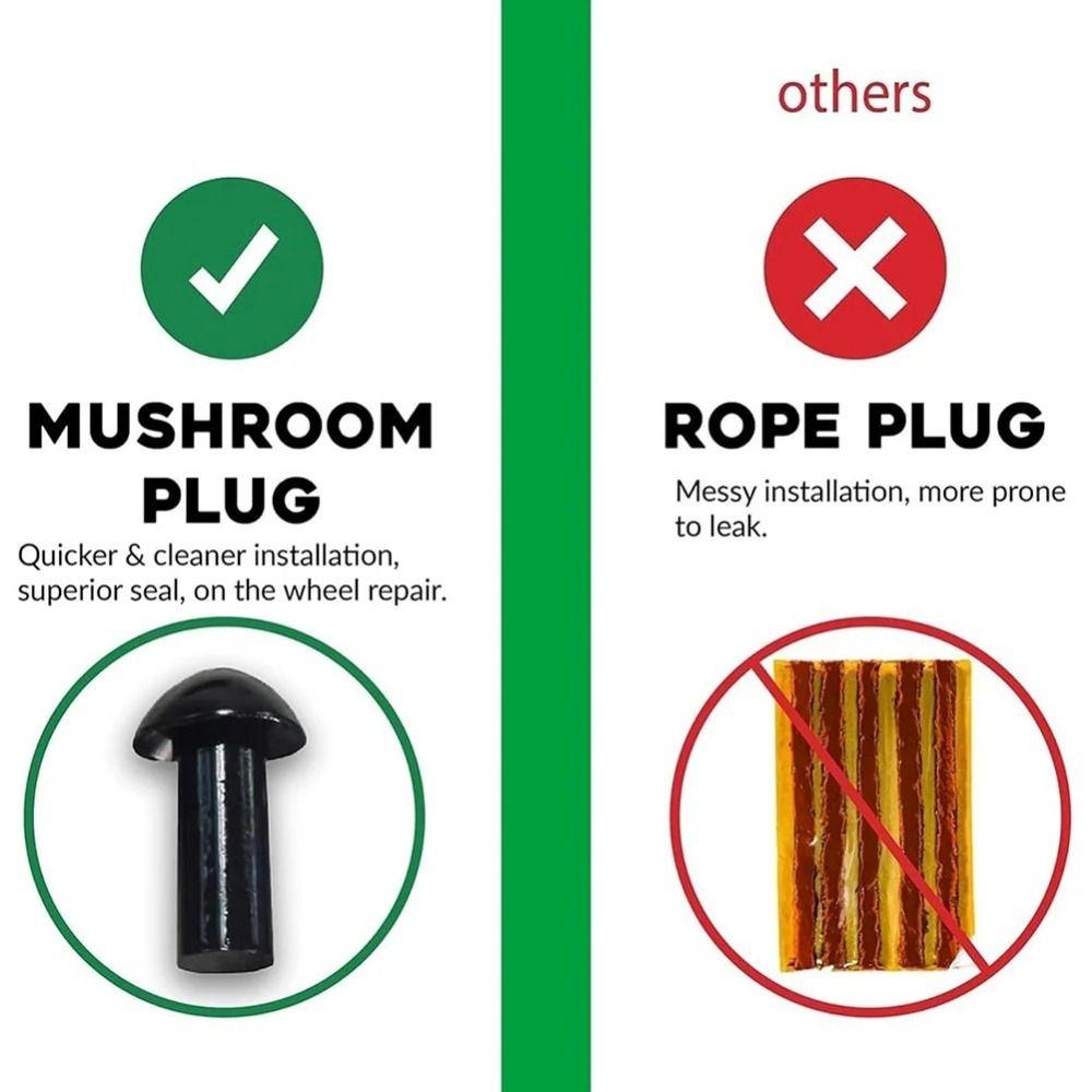 Wear Resistant Tire Repair Rapidplug Kit Fast Repair Tire Maintenance Tool For SUV Auto Bike