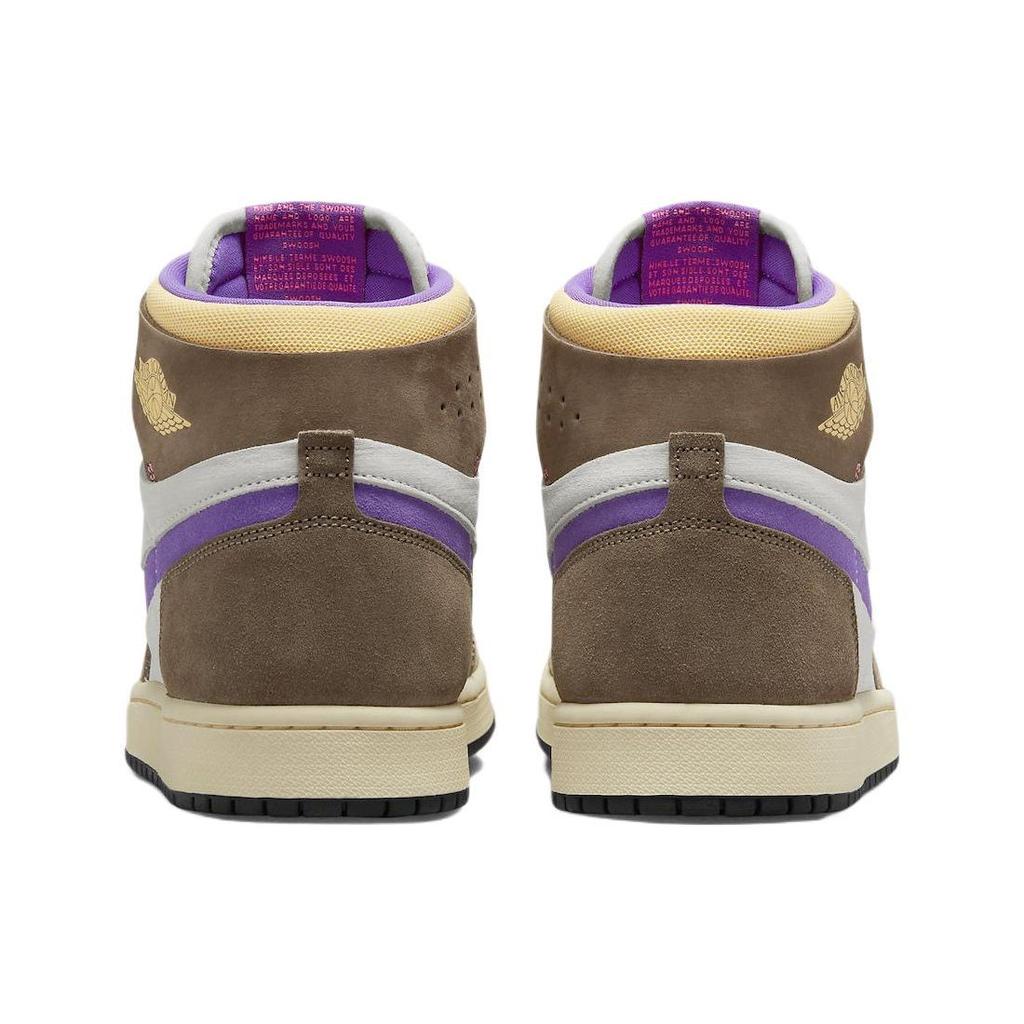 Мужские кроссовки Air Jordan 1 High Zoom Comfort 2 Palomino коричневые Wild-Berry Desert DV1307-205