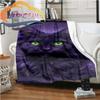 Mystery Cat and Satan  Fluffy Blanket  Warmth Soft Plush Sofa Throw  Square  Blanket Tourist blanket{Customize Your Picture}