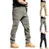 Мужские уличные рабочие брюки, Эластичная талия, Дышащие, Многокарманные, Быстросохнущие, Рабочие брюки для пеших прогулок и альпинизма