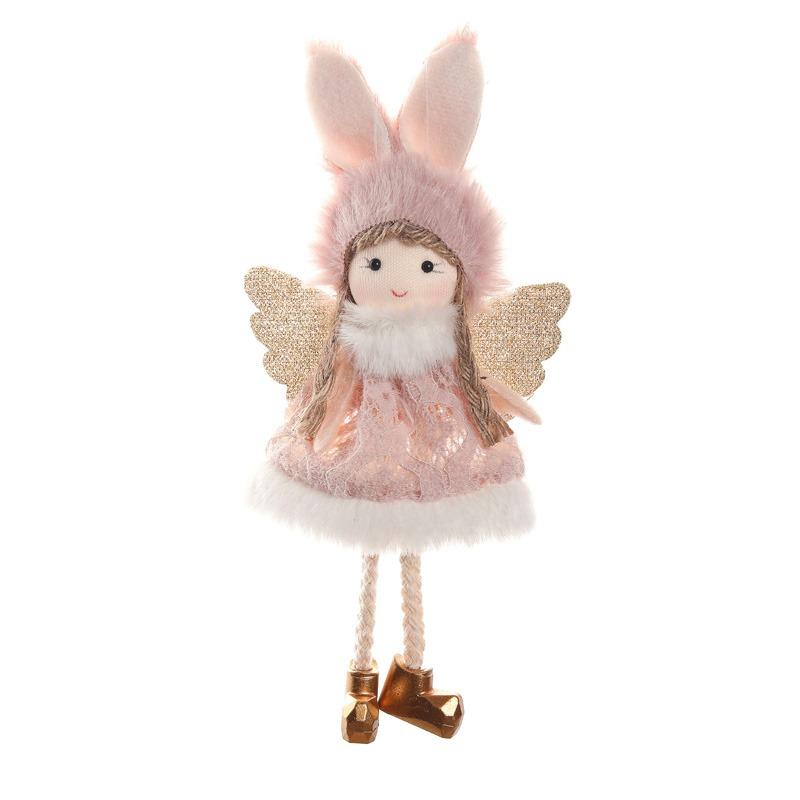 Рождественские куклы кулон Рождественская елка висит плюшевый домашний декор украшения для вечеринки подарок