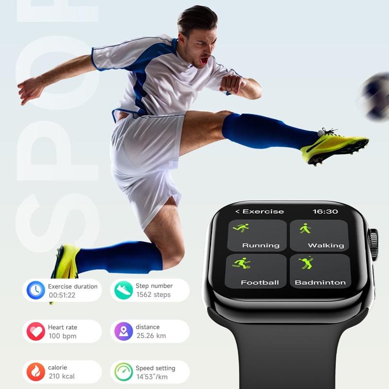 Умные часы 10 Для Android IOS Bluetooth Мониторинг здоровья Разговор Пульс Запись сна Спорт Умные часы Женские Мужские Подарок