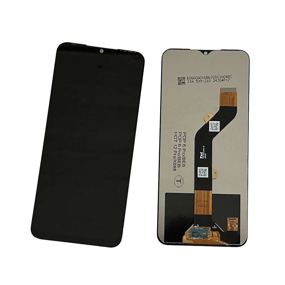 Полный модуль LCD-экрана и сенсорного стекла для Tecno Pop 6 Pro BE8