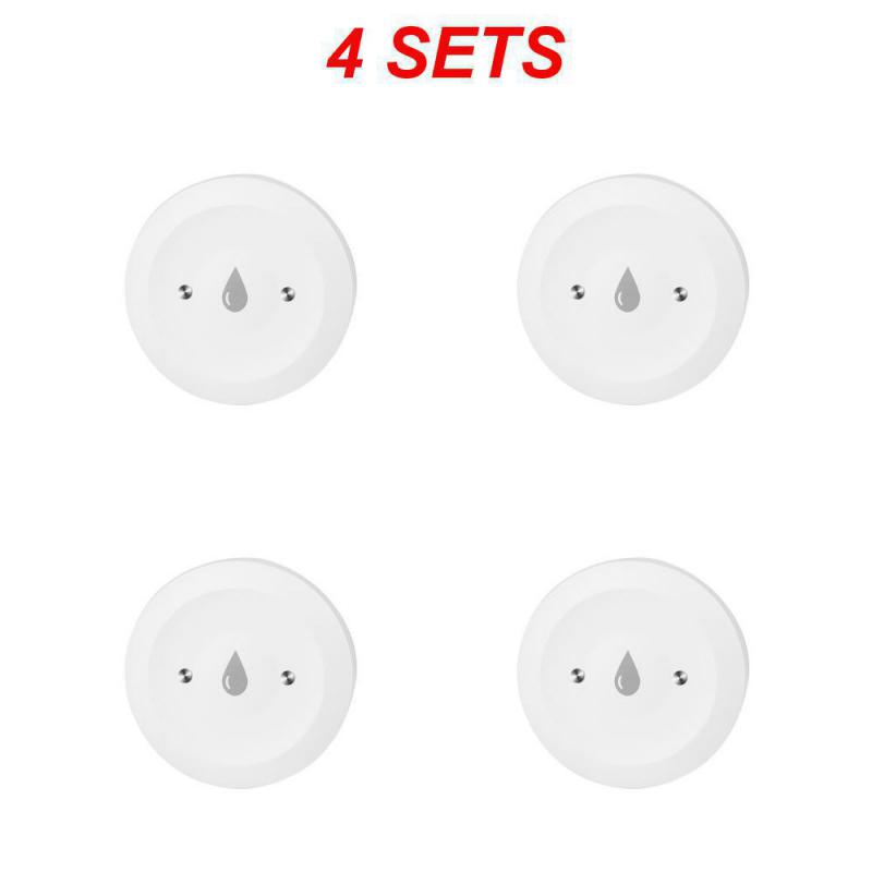Tuya ZigBee Flood Sensor Linkage Water Leakage Detector Security Alarm Protection Smart Life APP Remote Monitoring Hub is Need