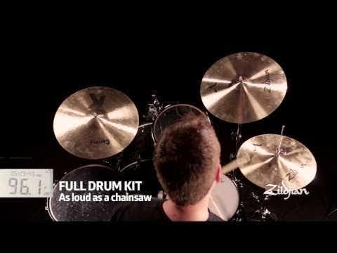 Набор тарелок низкой громкости Zildjian L80 LV38
