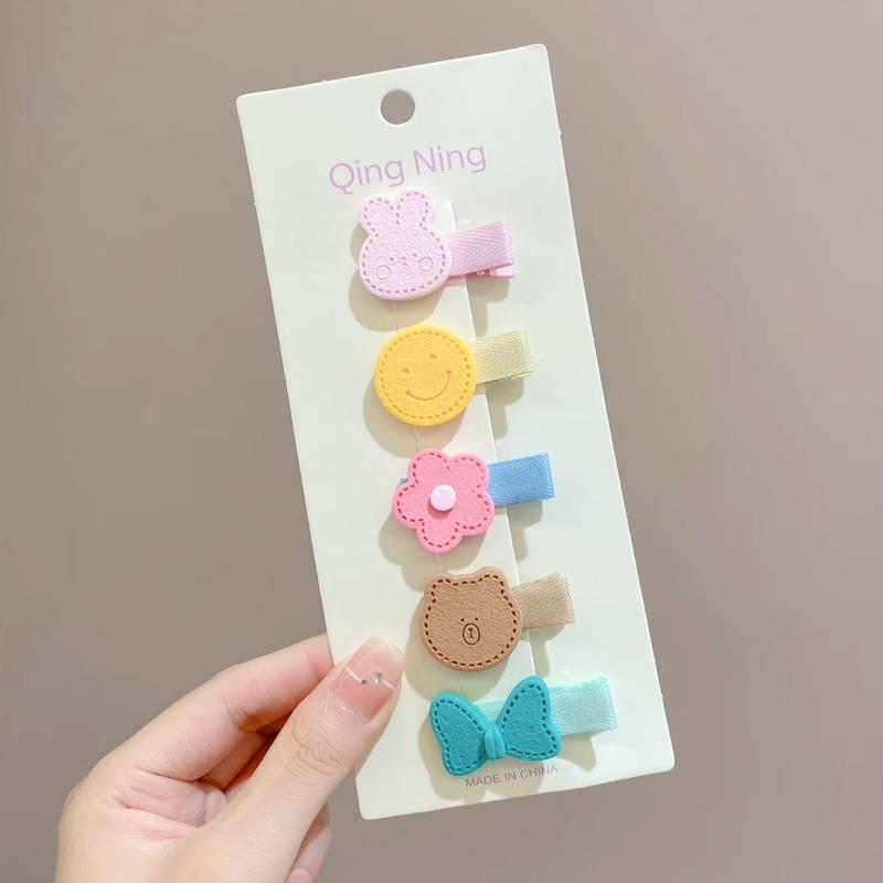 Adorable No-Damage Hair Clips for Baby Girls