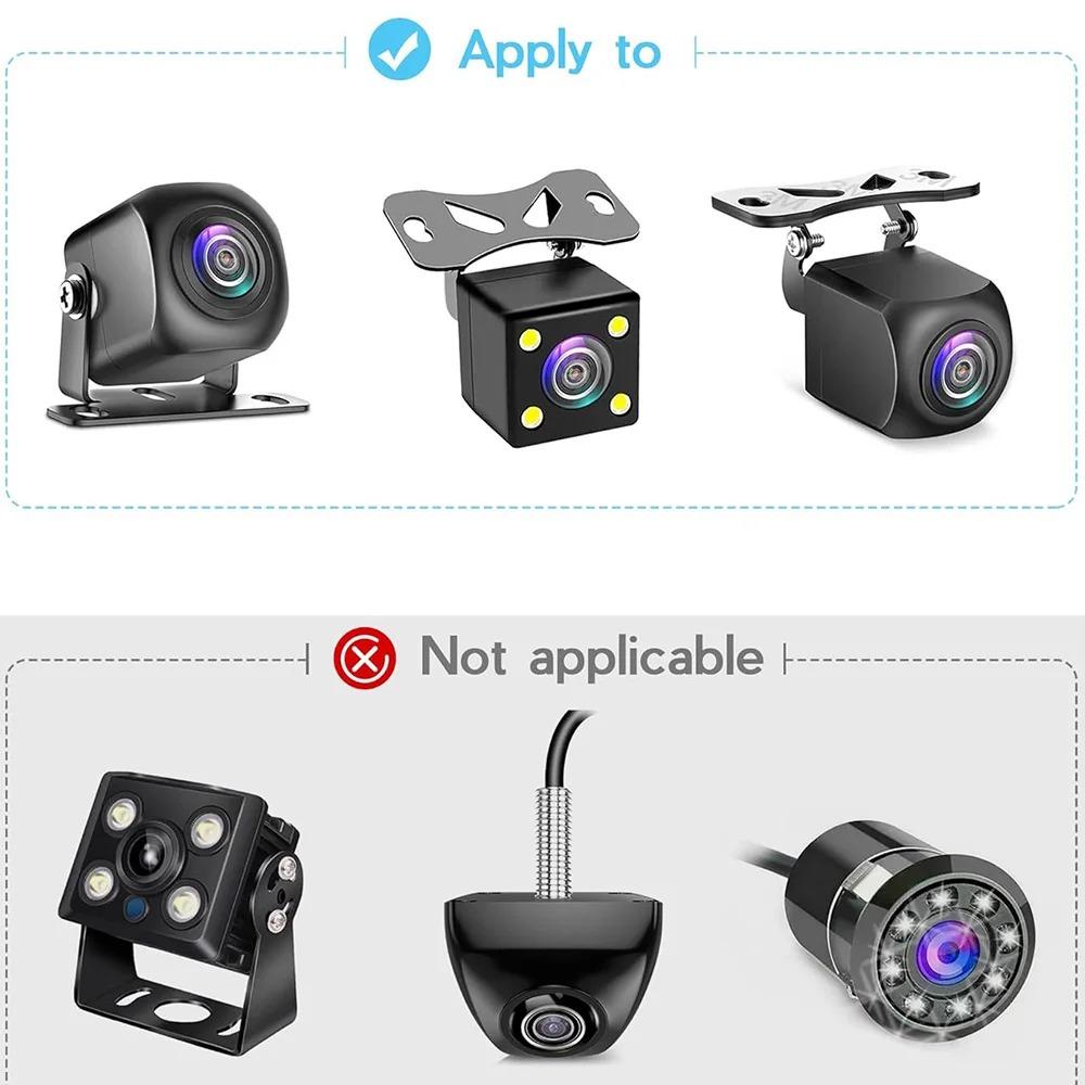 Держатель задней камеры, держатель задней камеры, кронштейн на заднее стекло для большинства камер заднего вида, автомобильный видеорегистратор, кронштейн для камеры заднего вида, зеркало на приборной панели