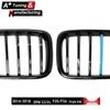 Upgraded Tri-Color Grille for BMW X3 F25 (2014-2017) & X4 F26 (2014-2018), Single Line