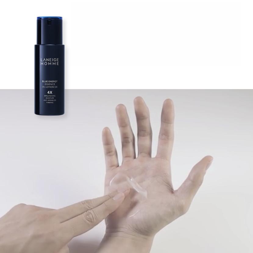 LANEIGE Набор Homme Blue Energy Duo (Тонер+эссенция в лосьоне)