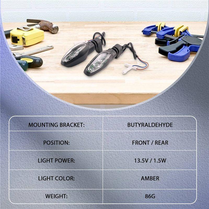 Durable-Motorcycle LED Turn Signal Indicator Light Blinker Fit For TRIUMPH Tiger 800 TIGER 1200 2017- TIGER 900