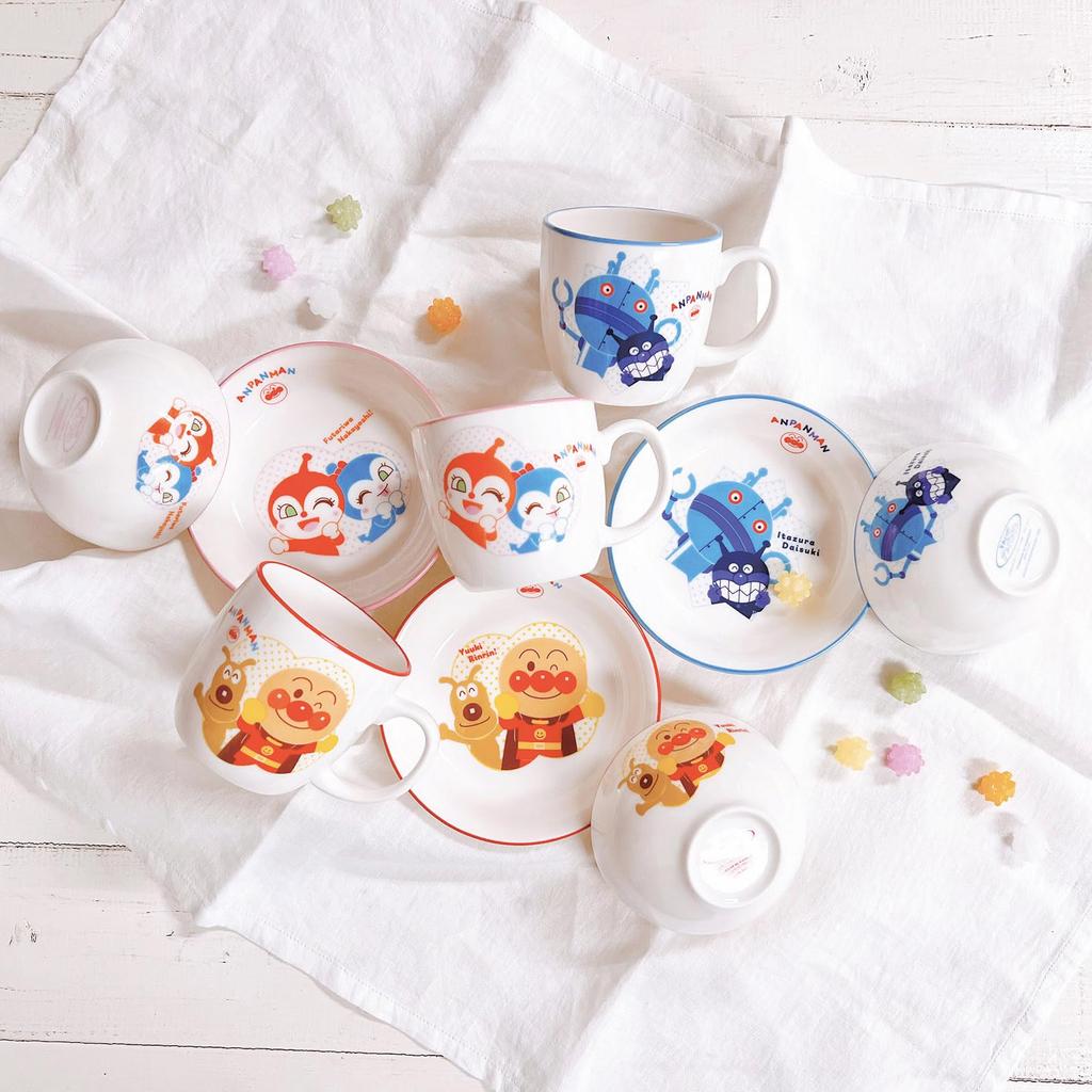 Рис 10 x 5 см С участием Байкинмана и Рисового Малыша День рождения 190170 "Вперёд! Миска размером с ладонь «Анпанман», прибл.. Диаметр, Дадандан, Детский