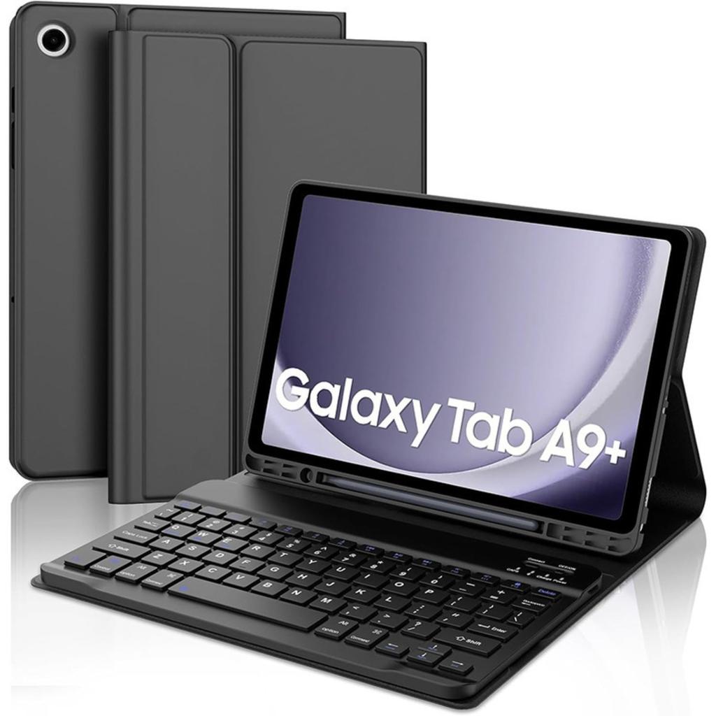 Тонкий магнитный чехол-клавиатура для Samsung Galaxy Tab A9 Plus (11 дюймов, 2023) - Несколько цветов