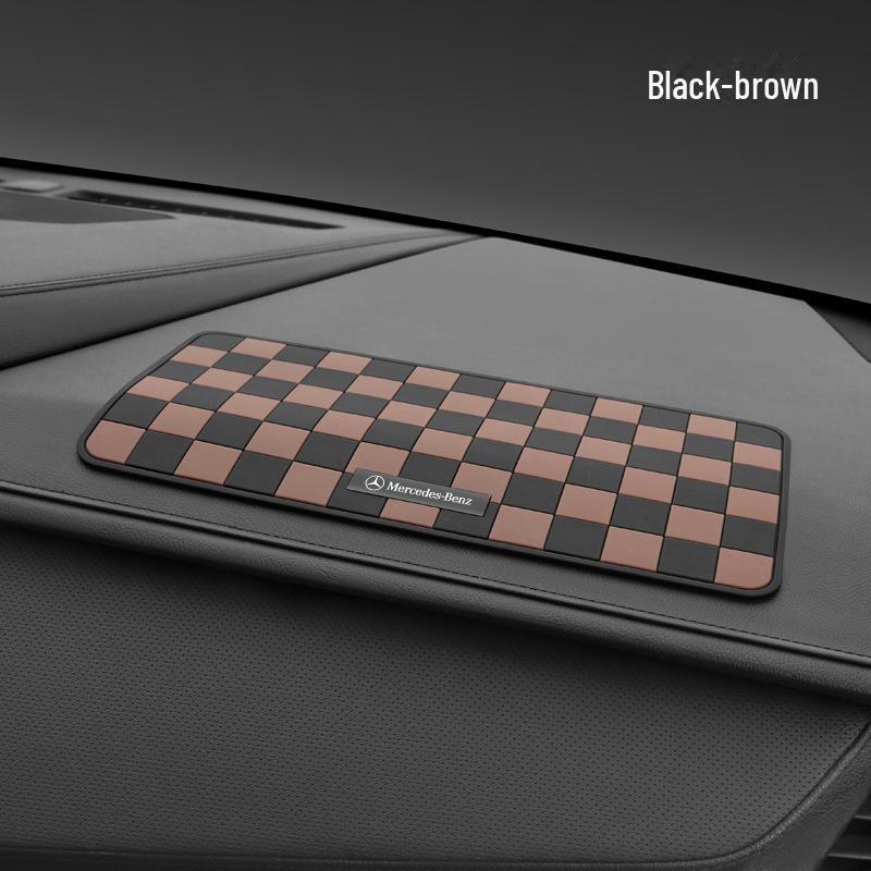 Противоскользящий коврик для хранения вещей в автомобиле Mercedes-Benz C200L, E300L, GLC260L с держателем для духов на приборной панели