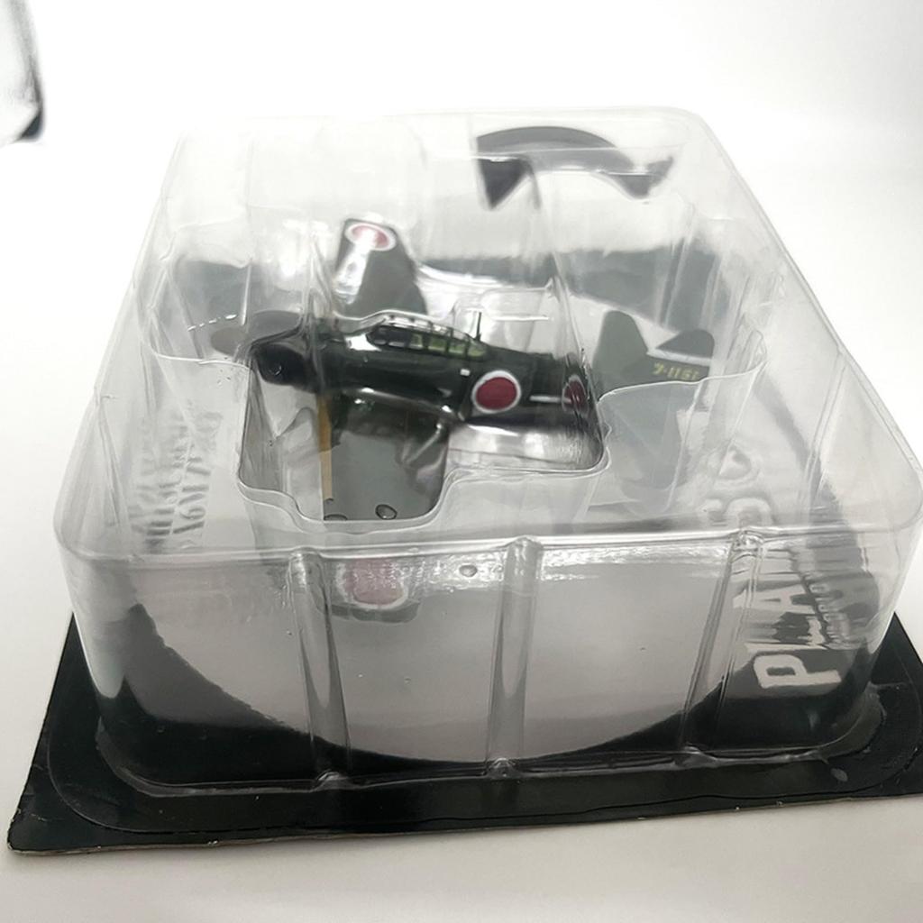 Масштабная модель военного самолета Второй мировой войны 1942 года, коллекция моделей японского палубного истребителя A6M3 Type 0 с демонстрационной подставкой 1/72