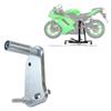 Lève moto centrale ConStands Power-Evo Compatible Kawasaki ZX-6R 07-08 Capacité 300 kg Roulettes doubles