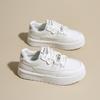 2025 Spring Little White Shoes New Korean Version Ins Female Students Platform Heightening Sports Board Shoes Casual Street Shot G7702
