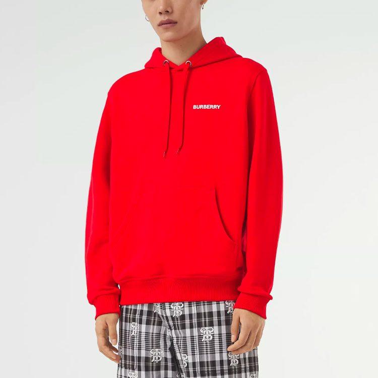 Burberry Толстовка Унисекс Ярко-красная 80370821