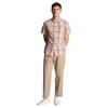 Lyle & Scott Mens Checked Linen Short-Sleeved Shirt