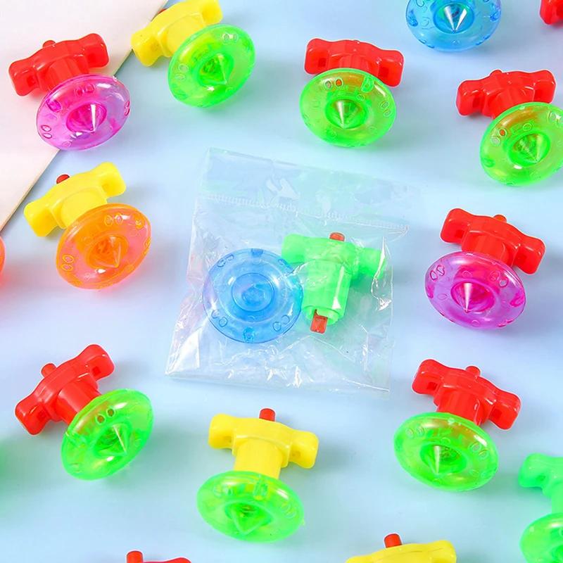 10 Pcs Mini Torsion Speed Gyro Spinning Toys Kids Birthday Party Favors Classroom Rewards Christmas Gift