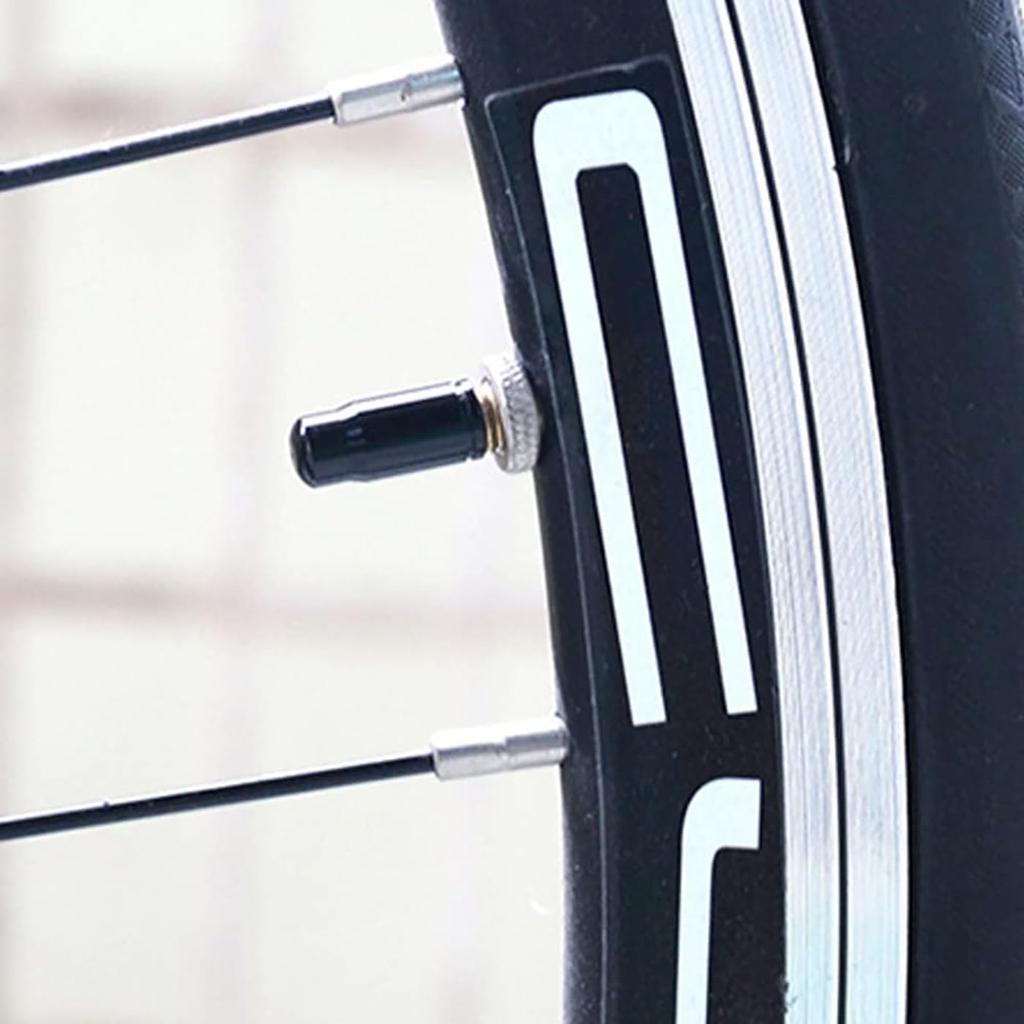 LeTradeJP Air Valve Caps Wheel Tire Caps Bicycle Lube Caps Valve Caps Aluminum Valve