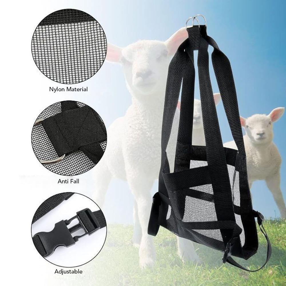 Breathable Mesh Calf Sling With D Shaped Loop Livestock Scale Sling  Professional Farm