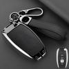 Alloy Leather Car Key Case Cover For Lincoln MKC MKZ MKX Navigator Continental