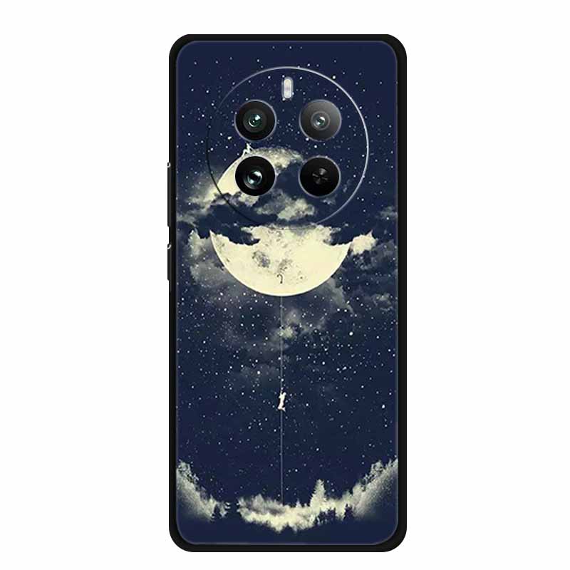 Чехол для Realme 12 4G 6.67" Роскошный Мягкий Силиконовый TPU Чехлы для Телефона Задняя Крышка для Realme12 4G Ударопрочный Милый Красивый Бампер Чехол