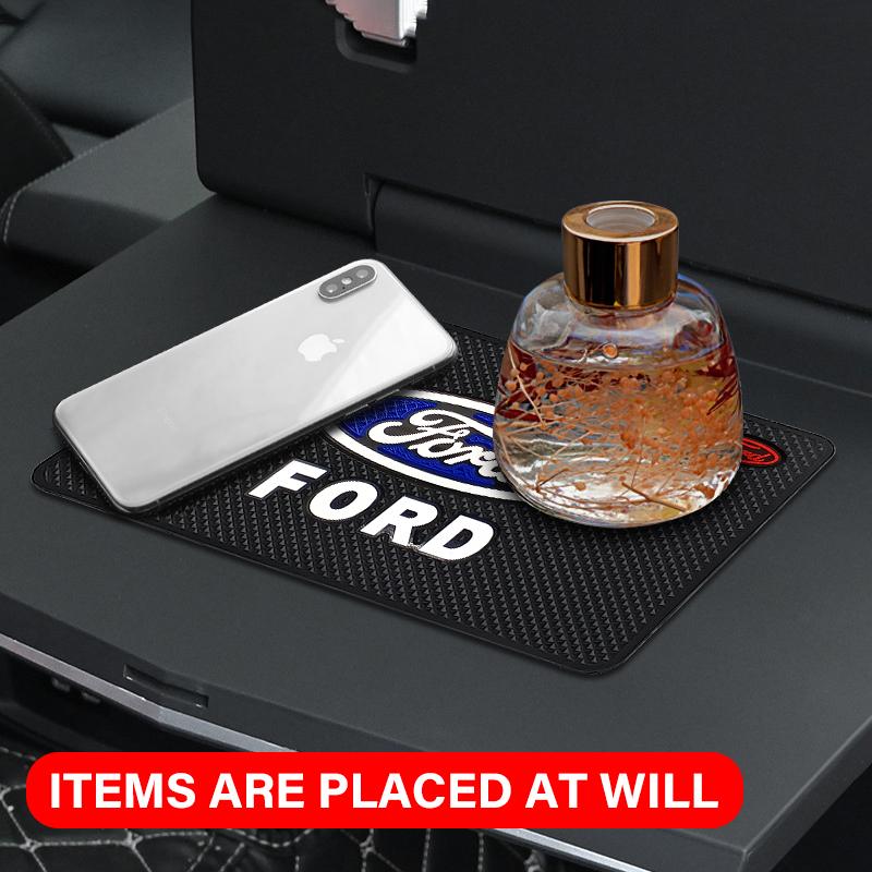 1Pcs Car Anti-Slip Pads Dashboard Phone Holder Sticky Mats Accessories For Ford Focus Mondeo MK1 MK2 MK4 MK3 Fiesta ST Line Kugo Transit Escape Fusion