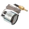 1Set Water Temperature Gauge Sensor Mechanical Dual Scale 2 Inch Car Water Temp Gauge for Vehicle Temperature Meter Replacement