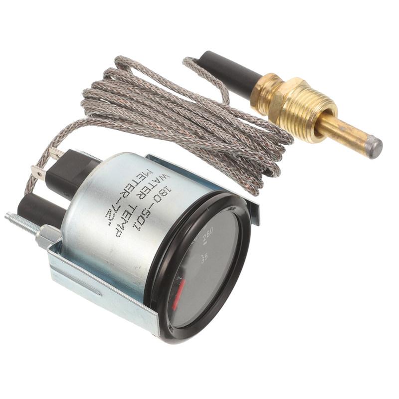 1Set Water Temperature Gauge Sensor Mechanical Dual Scale 2 Inch Car Water Temp Gauge for Vehicle Temperature Meter Replacement