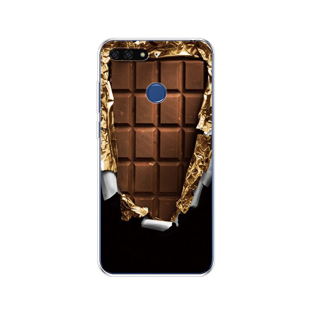 Для Huawei Honor 7C 5,7 дюймов чехол мягкий силиконовый чехол из ТПУ милый защитный чехол для телефона для Huawei Honor 7c Aum-L41 сумки