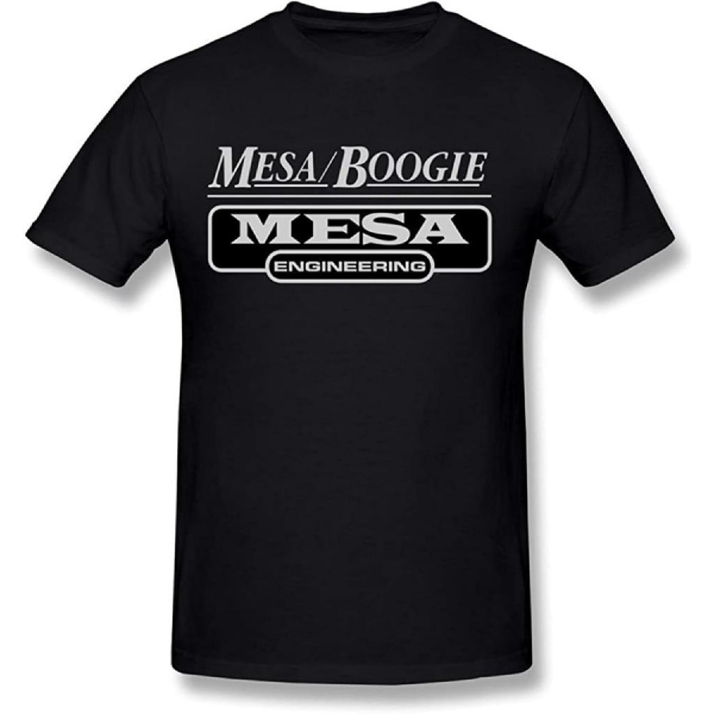 NOTEE Мужская футболка с логотипом Mesa Boogie Черная Черные футболки