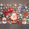 Счастливого Рождества Наклейка на стену Стекло окна Счастливого Рождества Декор для дома Гостиная Декор стены 2026 Наклейка С Новым годом
