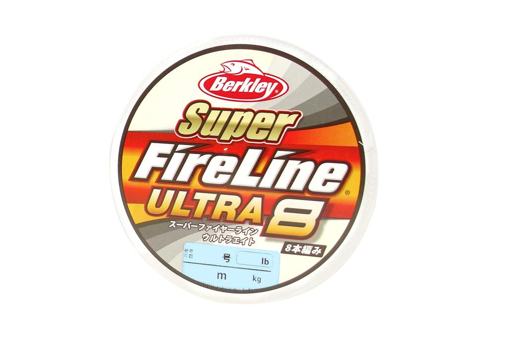 Berkley Super Fire Line Ultra 8 150m Crystal PE Line 1.0/16lb Line/Super Line/Seabas