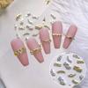 20Pcs Nail Decorations Exquisite Shape Stunning Visual Effect Long Lasting Decorative Mix-Style Tips DIY Manicures Ornaments for Salon