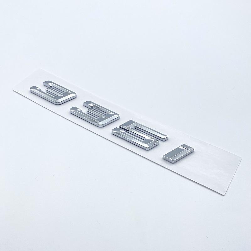 Новые цифры и буквы шрифта 316i 318i 320i 325i 328i 330i 340i GT ABS эмблема для BMW 3 серии E90 E46 F30 логотип багажника автомобиля