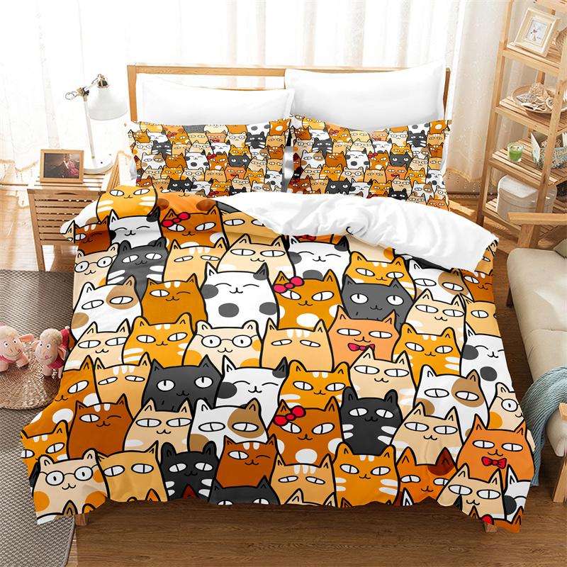 Cartoon Animal Bedding Collection Animal Theme Duvet Cover Collection Fashion Duvet Cover ChildrenS Bedroom Cartoon Duvet Cover Bedding Collection